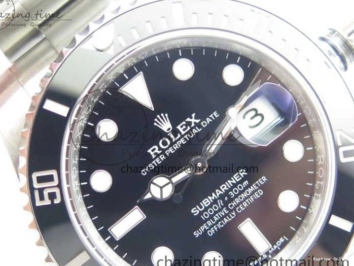 0128 Lightweight Submariner 116610 LN Black Ceramic ZF 1:1 Best Edition 904L SS Case and Bracelet VR 2894